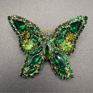 Weiss Butterfly Brooch